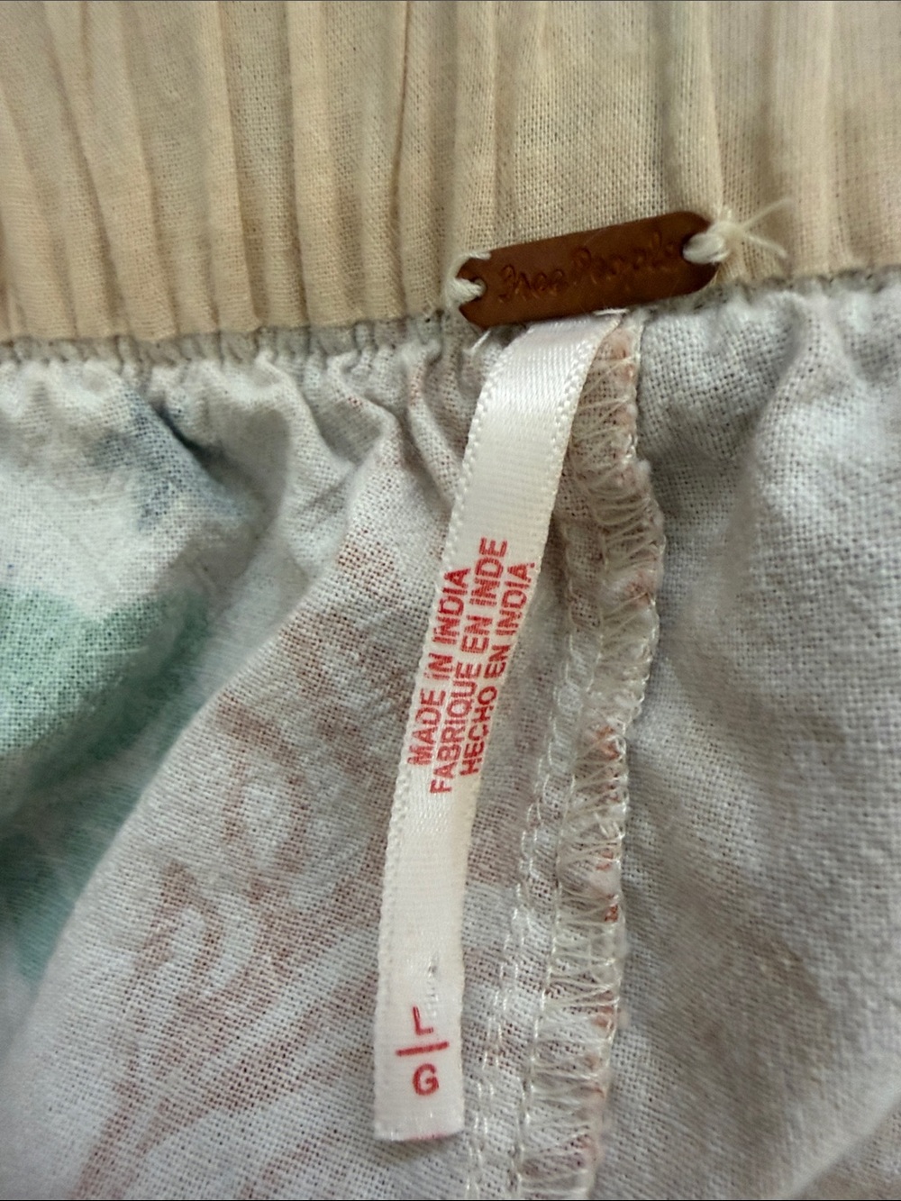 FP Seaside tan wide leg pocket pants - Picture 10 of 11